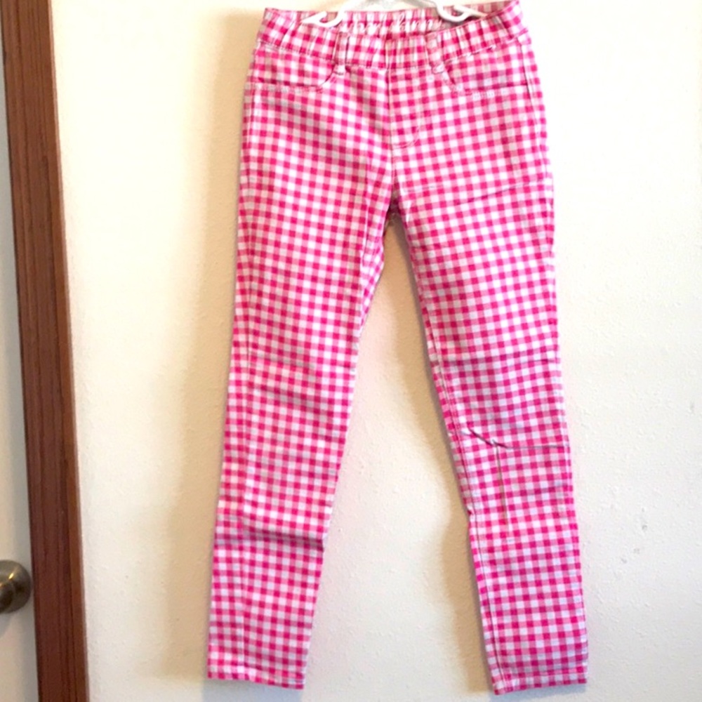 Pink Pattern Girls Pants